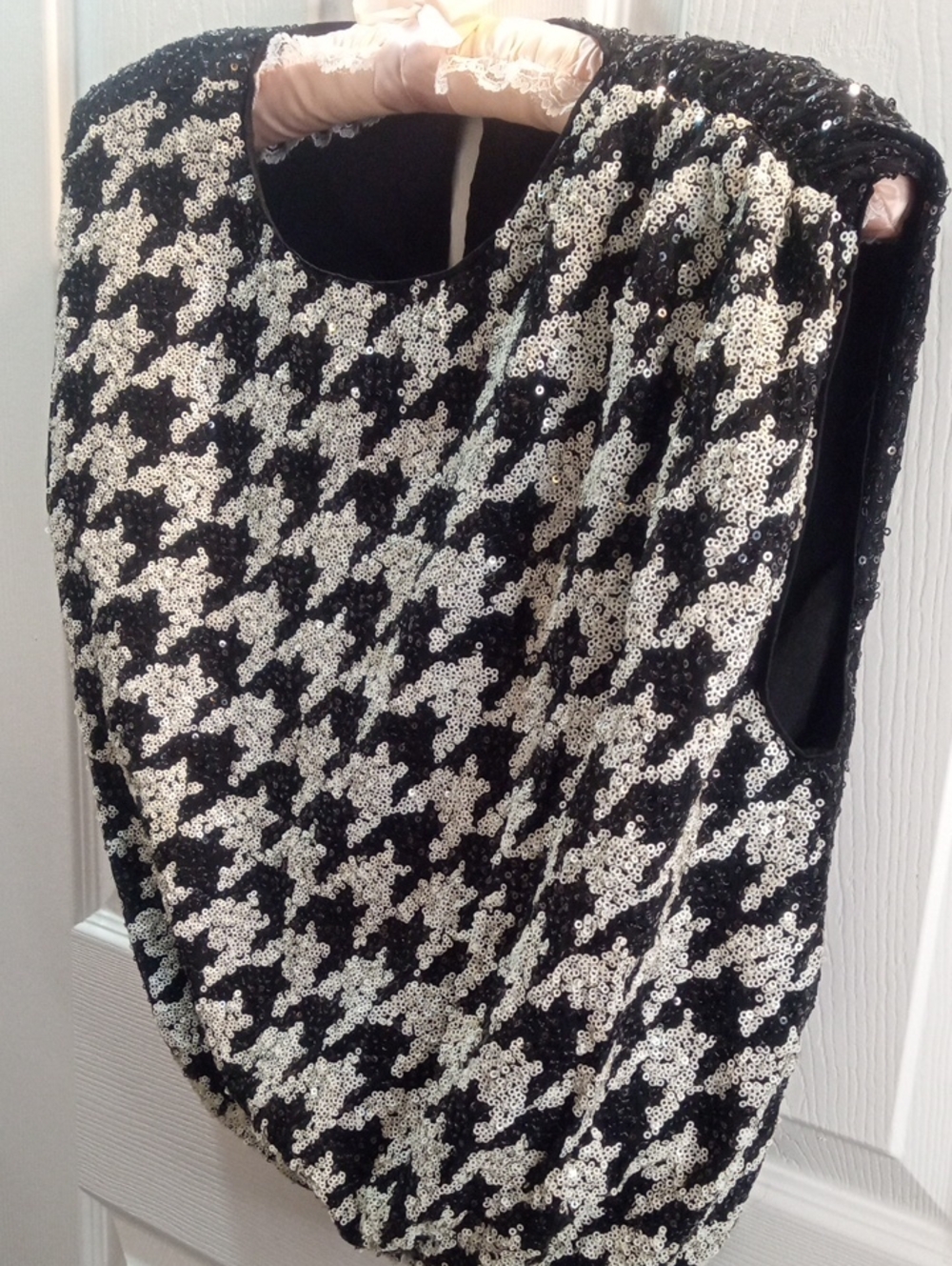 EXPRESS HEAVY SEQUINED BLOUSE - Picture 5 of 10